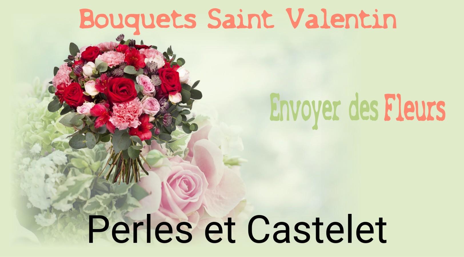 Roses de Saint-Valentin livrées à Perles-et-Castelet